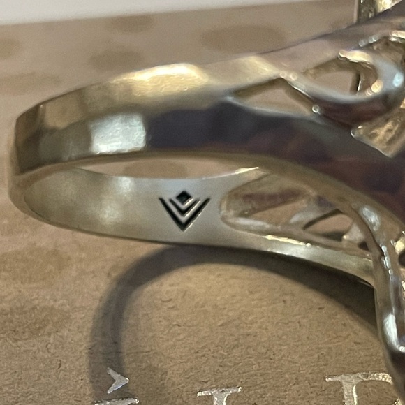 Silpada Coastal Pearl Cluster Sterling Silver Statement Ring R2949 - Picture 14 of 17